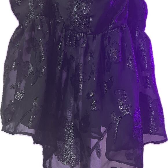 Urban Outfitters Black Camisole with Silver Accents - Picture 3 of 9